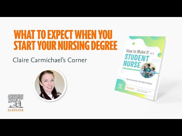 Claire Carmichael's Corner:  What to expect when you start your nursing degree