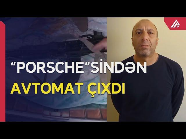 Şirvan sakininin maşınından avtomat çıxdı - APA TV