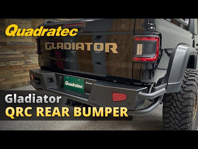 Quadratec QRC Rear Bumper Install & Review for Jeep Gladiator JT