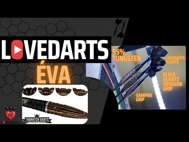 LoveDarts ÉvA - 23g - 95% Tungsten - Premium Concept Darts