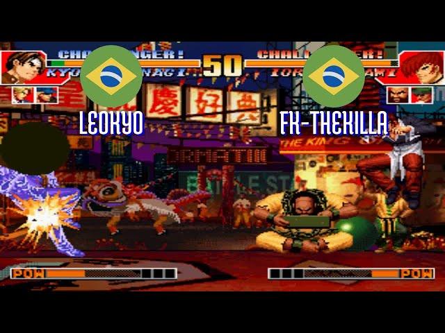 FT5 @kof97: LEOKYO (BR) vs FK-THEKILLA (BR) [King of Fighters 97 Fightcade] Nov 15