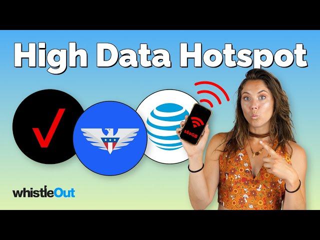 BEST High Data Hotspot Plans | Verizon, AT&T, + US Mobile