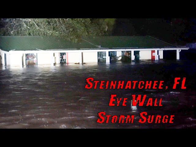 Hurricane Helene Landfall Storm Surge, Steinhatchee, FL