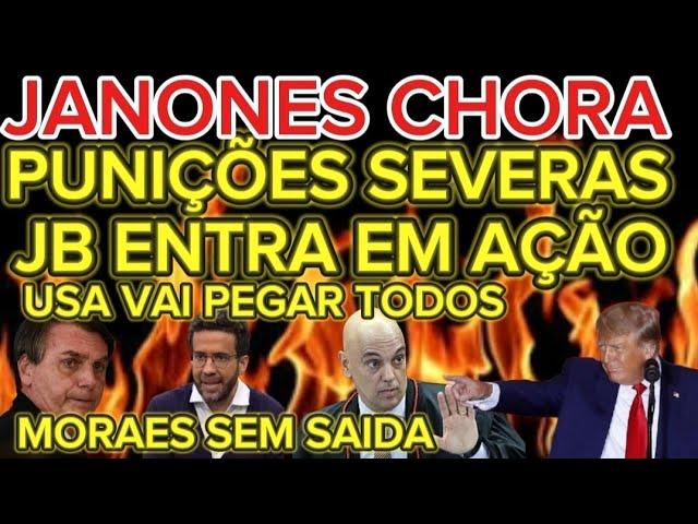 URGENTE! JANONES CH0RA PELA PUNIÇÃO EM USA - JB TOMA DECISÃO DEPOIS DA VITÓRIA DE TRUMP! OSVALDO...