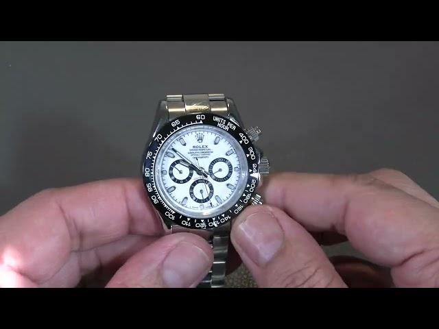 This fake Rolex watch isn't even a real chronograph!