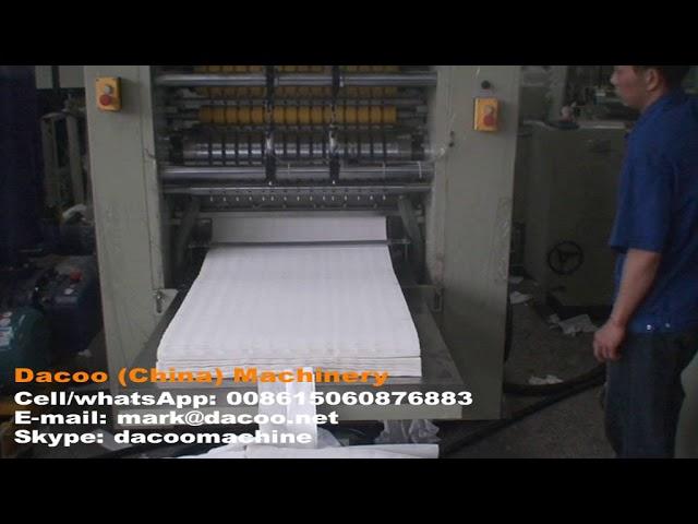 Multifold Paper Hand Towel Making Machines with Glue Lamination ( TZ-CS-NG ) - Rafa