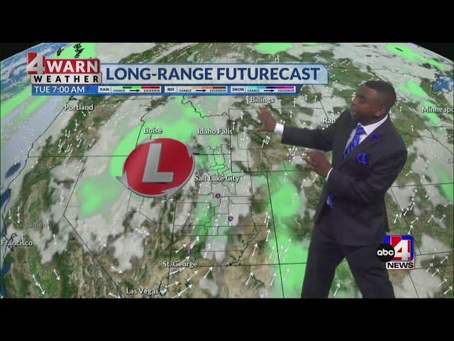 Quiet start to the week in Utah with colder weather, severe storms in store