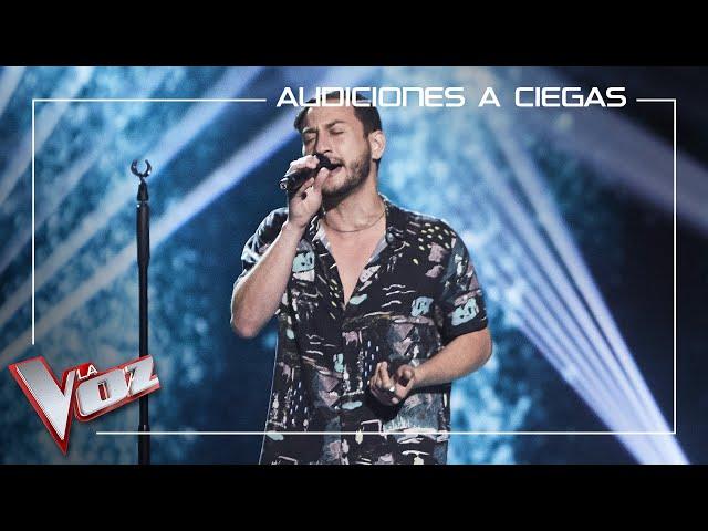 Óscar Ettegui - Back to black | Blind auditions | The Voice Antena 3 2021