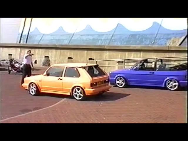 Max Power Blackpool 1996 - Awesome and Deutchcar Mk1 Golfs