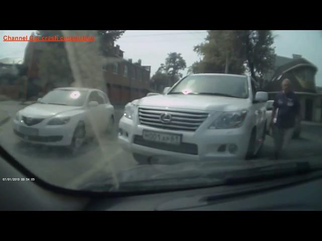 Armed and extremely dangerous Russian drivers  Road Rage In Russia