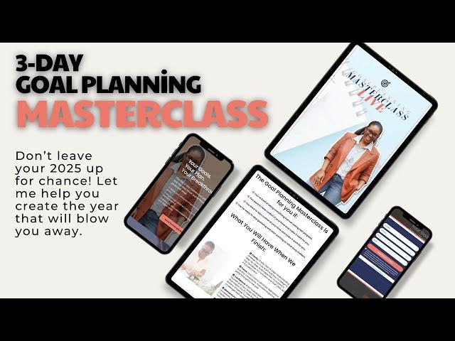 Goal Planning Live Day 1  5 Genius Goal Setting Hacks to Revolutionize Your Life