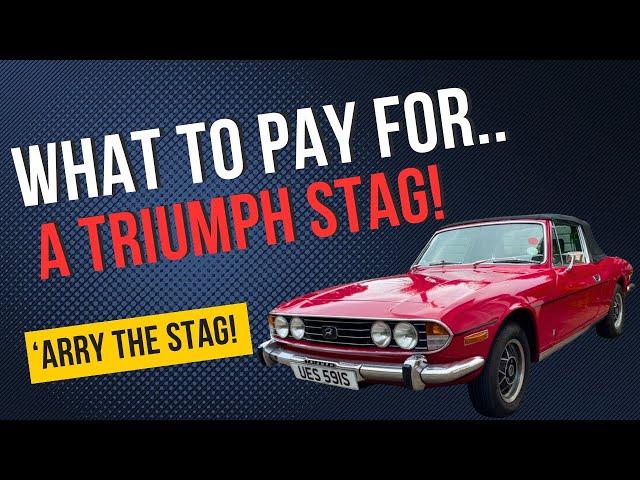 The Triumph Stag - What to pay for a Stag?