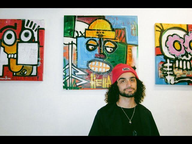 Interview with artist Anthony Sims at Hella Positive in Oakland, CA.