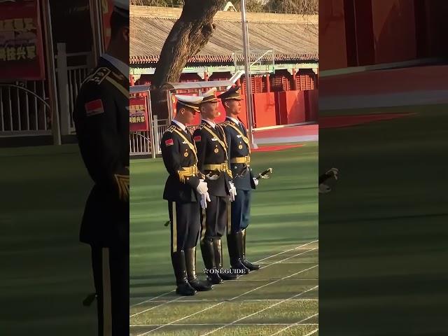国旗护卫队出发#PLA#beijing#military#army