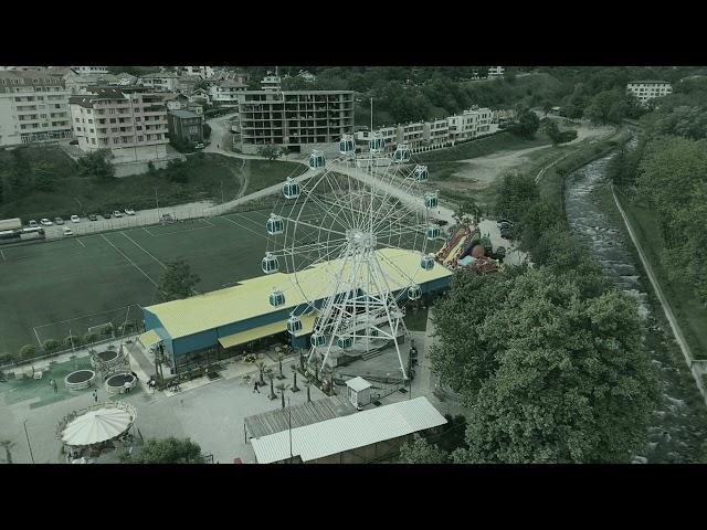 Aerial View of Sandanski - A Scenic Journey Over Bulgaria's Gem 