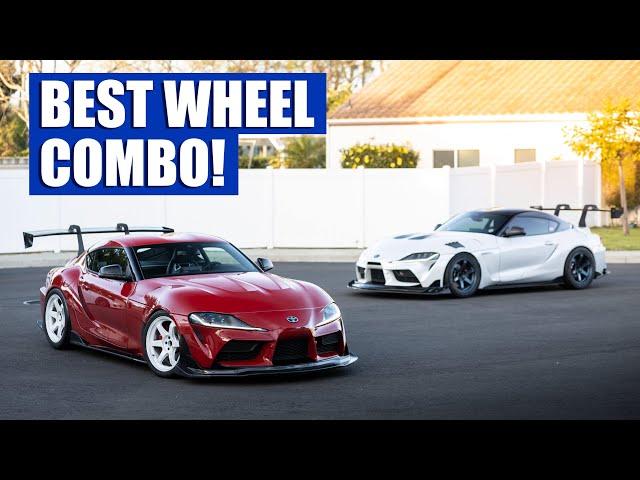 The ULTIMATE GR SUPRA Wheels | TE37 Ultra Track Edition II