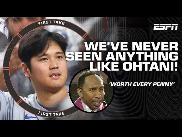  Stephen A. & Shannon Sharpe IN AWE of Shohei Ohtani's historic 50/50 season | First Take