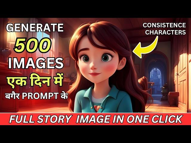 Full Story की सभी IMAGES GENERATE करें सिर्फ एक CLICK में  | How to Create Consistent Characters