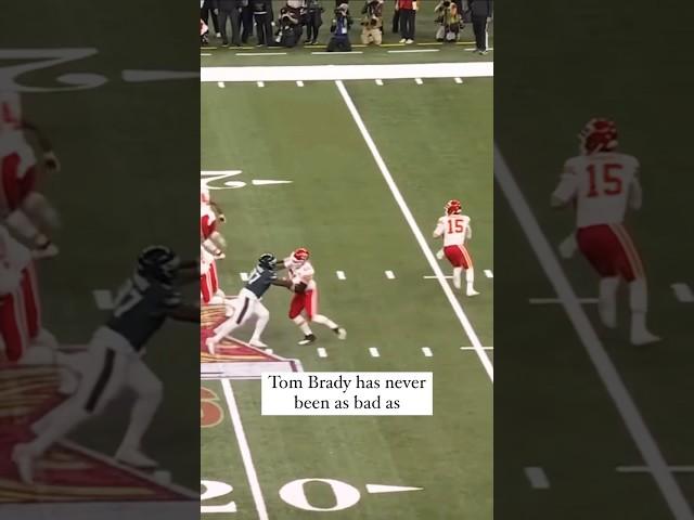 Patrick Mahomes falls apart in Tom Brady’s presence! #shorts #nfl #superbowl #patrickmahomes