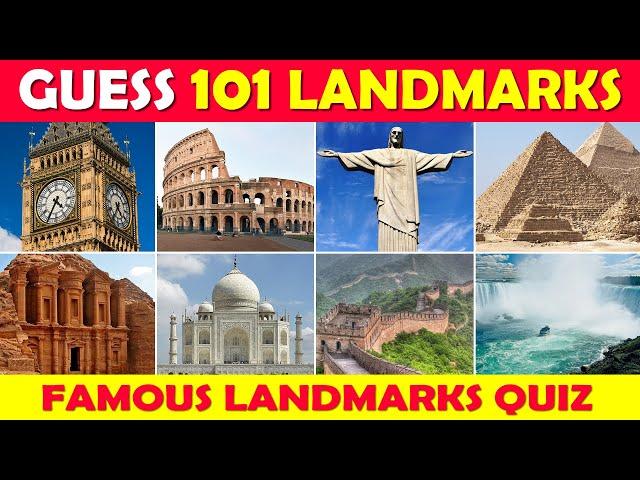 Guess the Landmark  101 Famous Landmarks Quiz 