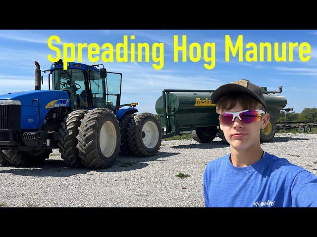 Spreading Hog Manure!!!! Big things to Come!!!!