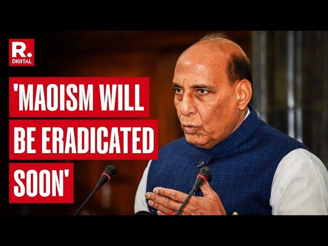 Defence Minister Rajnath Singh Talks Tough On Maoism | Breaking News