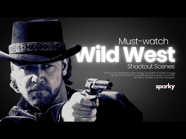 Epic Western Movie Shootout Scenes: Legendary Gunfights in Wild West Film Clips