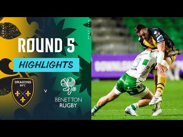 Dragons RFC v Benetton | Highlights | Round 5 | URC 2024/25