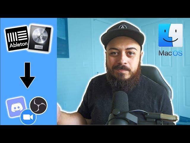 How to Stream DAW Audio with OBS / DISCORD / ZOOM / SKYPE (MAC)