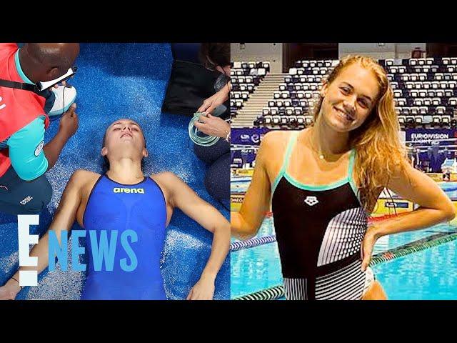 Swimmer Tamara Potocka COLLAPSES After 200-Meter Individual Medley Race | 2024 Olympics | E! News