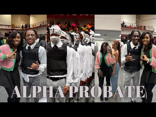 ALPHA PROBATE VLOG: alabama a&m university, alpha phi alpha, delta gamma chapter, divine nine