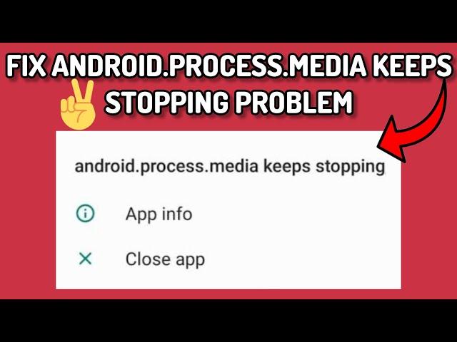 Fix 'android.process.media keeps stopping' Problem|| TECH SOLUTIONS BAR