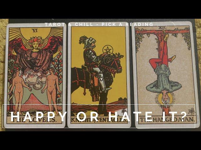 HAPPY OR HATE IT? Pick A Card Reading - Tarot & Chill