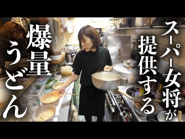 【岡山】うどん大盛り無料の男めし！やみつき常連が続出するうどん食堂