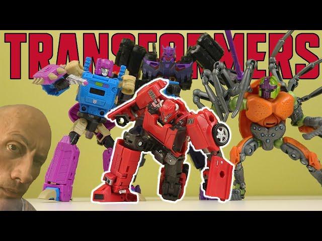 The Bully Cliffjumper 4 Pack | #transformers Legacy Cliffjumper, Tarn, Squeezeplay, And Tarantulas