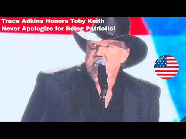 Trace Adkins Honors Toby Keith With Powerful Rendition Of American Soldier