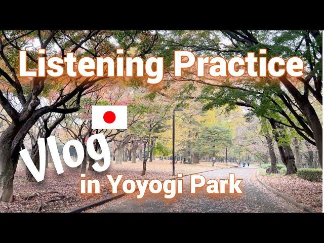 [Eng Sub] Walk around in Yoyogi Park in Tokyo | Japanese Listening Practice