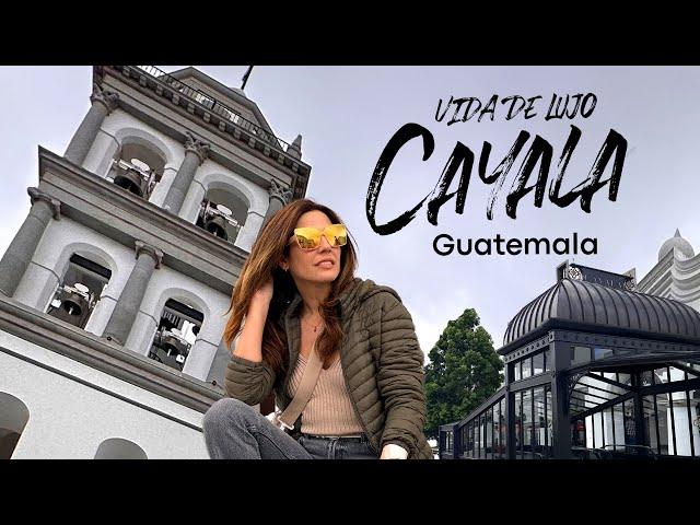 El lugar más LUJOSO de Guatemala | CIUDAD CAYALÁ