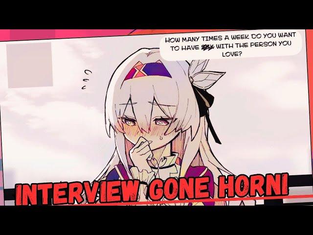 "INTERVIEW GONE HORNI?!"  || HONKAI STAR RAIL MEMES/COMIC #160