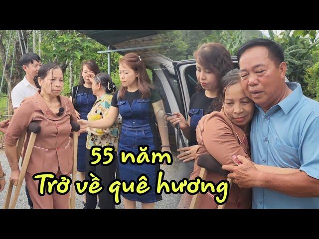 ( 1089 ) Cuộc đoàn tụ của cô Bé 6 tuổi năm xưa trở về cội nguồn sau 55 năm.