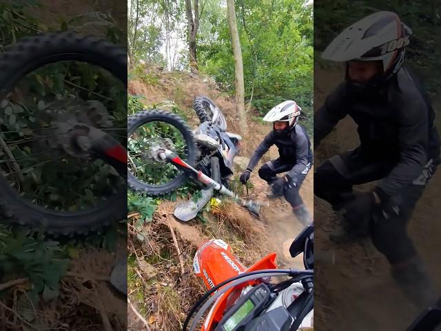 "Moped's bleiben heute ganz",naja hat nicht so geklappt#ktm#reels #fail#funny#endurofail#hardenduro