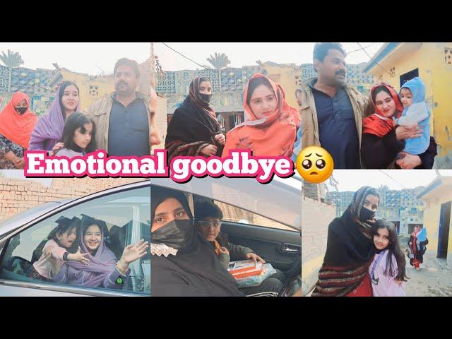 Emotional goodbye ||Ibrahim ko kya gift Diya || Ali ko uska gift Diya ||farooqyaseen family Vlogs