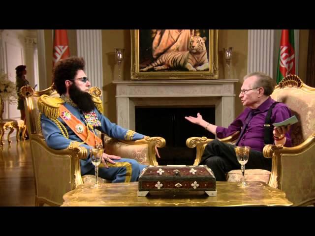 The Dictator - Interview with Larry King