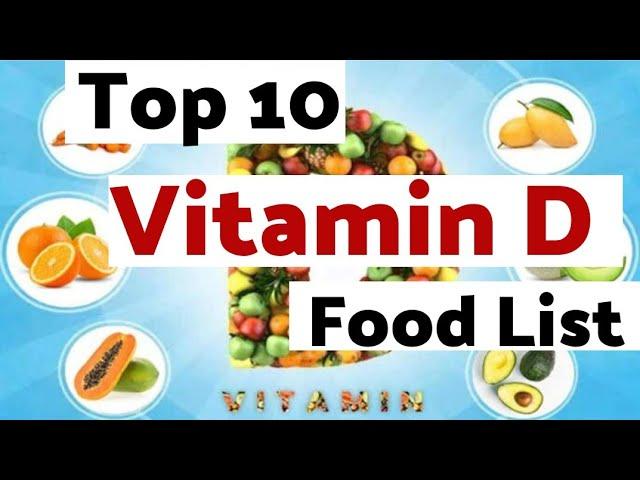 Vitamin D rich FOOD ITEMS List #drmanisha #vitaminddeficiency