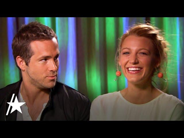 Blake Lively & Ryan Reynolds Flirt In Joint Intv For 'Green Lantern' (2011)