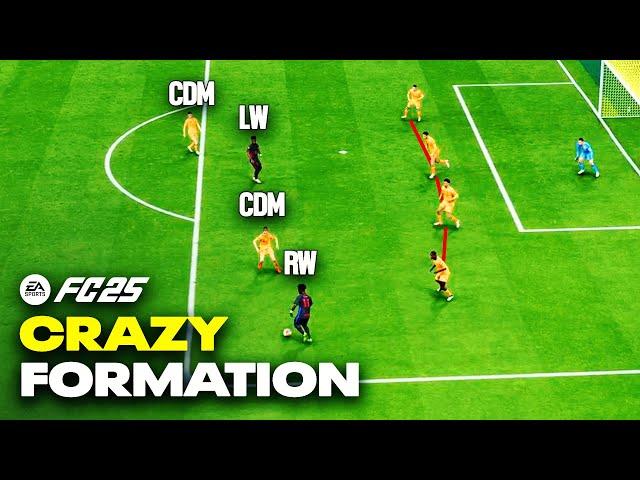 This FORMATION Is on STEROIDS! Fc 25 Best Tactics Post Patch