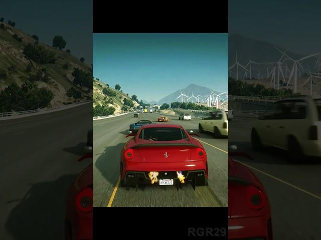 Franklin Test Drive His New Ferrari 599XX Evolution (GTA 5)