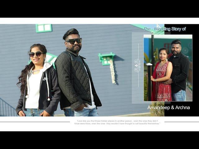 Best Pre-Wedding Song || Amandeep & Archna || Zulf : Nirvair Pannu | Gns Media Photography