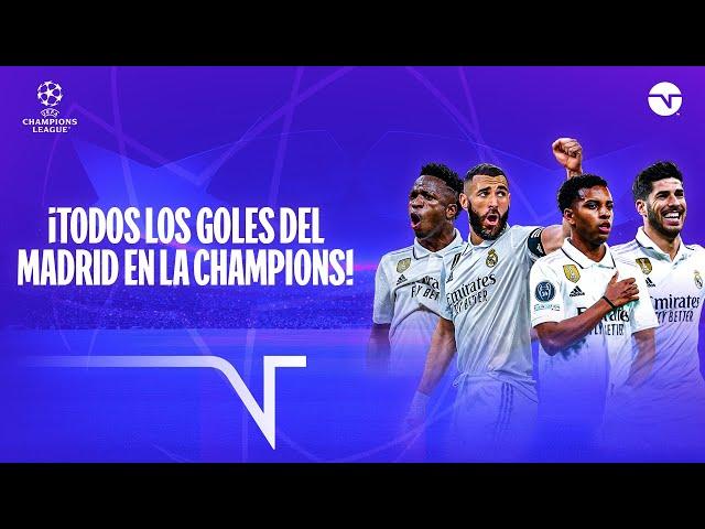 ¡TODOS LOS GOLES DEL REAL MADRID DURANTE LA UEFA CHAMPIONS LEAGUE 2022/23!