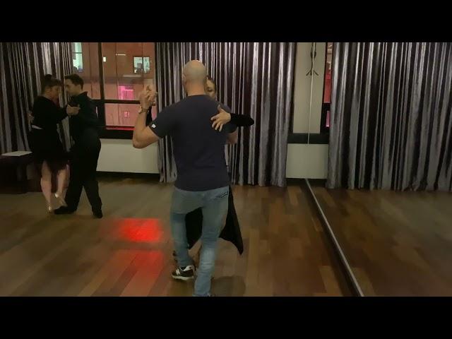 Rachid & Paulina (Argentine Tango Social) at La Onda Social on February 11 2023